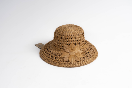 Water hyacinth hat
